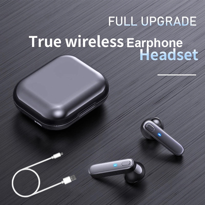 R20 Earphone Bluetooth-compatible Wireless Headset Deep