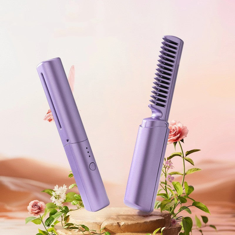 Professional Wireless Hair Straightener Curler