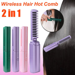 Professional Wireless Hair Straightener Curler